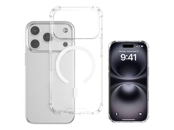 4smarts Ibiza, Rajallinen, Apple, Apple iPhone 17 Pro, 16 cm (6.3"), Läpinäkyvä