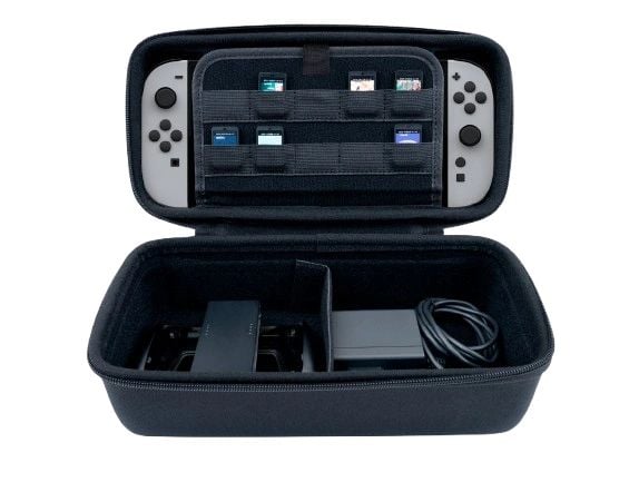 NACON NA028164, Hardplast, Nintendo, Svart, Nintendo Switch 2, Ripebestandig, Glidelås