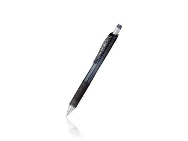 Pentel EnerGize-X, Musta, Musta, HB, Pyöreä, 1 kpl