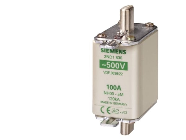 Siemens 3ND1836 Sikringsindsats Sikringsstørrelse = 0 160 A 500 V 3 stk 3 stk