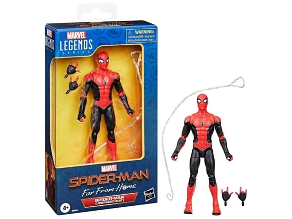 Marvel Legends Series Spider-Man (Upgraded Suit), 4 år, Flerfarget
