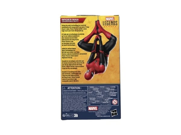 Marvel Legends Series Spider-Man (Upgraded Suit), 4 år, Flerfarget
