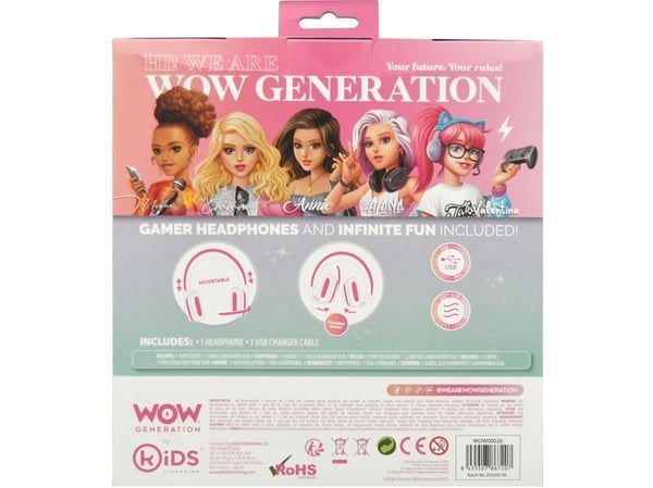 WOW® Generation, Bluetooth-hörlurar