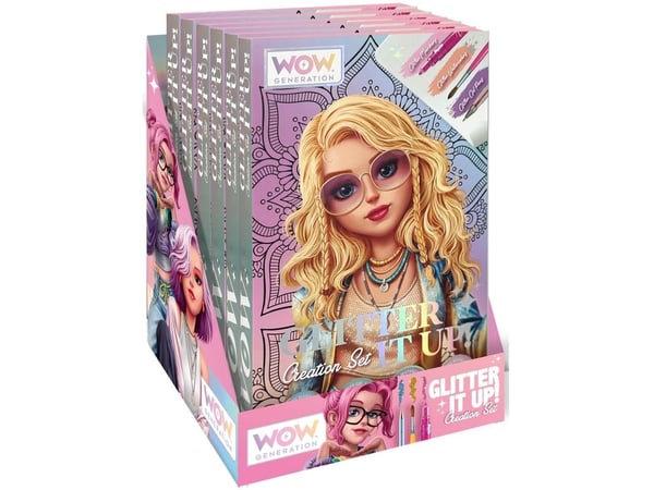 Kids Euroswan kreative Mandala glitter WoW Generation WOW00084 Kids Euroswan