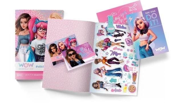 WOW® Generation, Holographic Sticker Book Set