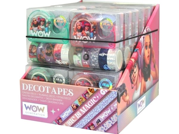 Bigbuy Fun „WOW Generation“ dekorative „Washi“-bånd (WOW00050-050-CDU)