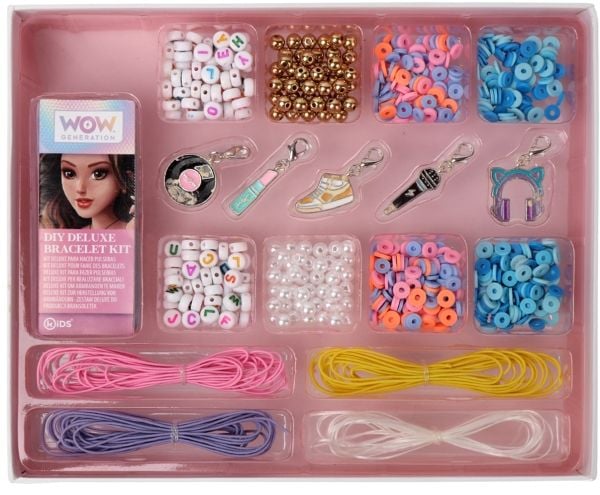 Kids Euroswan Deluxe kreativt sett med 5 metallhengsler til armbånd WoW Generation WOW00005