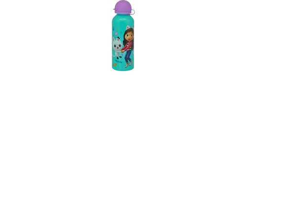 GABBY'S DOLLHOUSE vannflaske i aluminium 500 ml