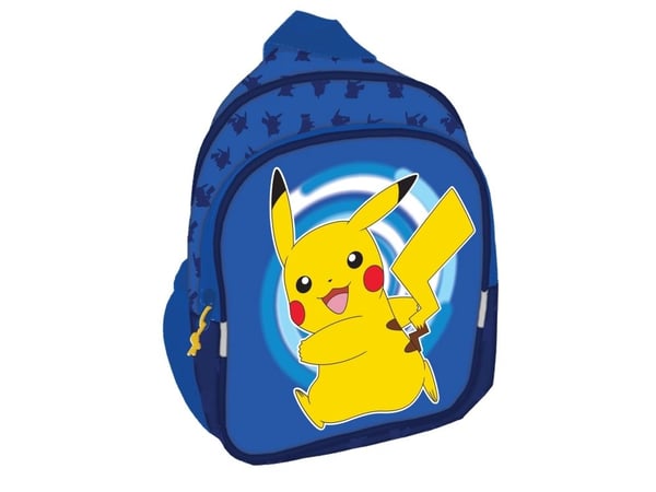 Pokémon Liten ryggsekk med glidelåslommer foran og 2 sidelommer i netting