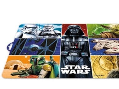 STAR WARS klassisk spisebrikke, 43x28x0,01 cm