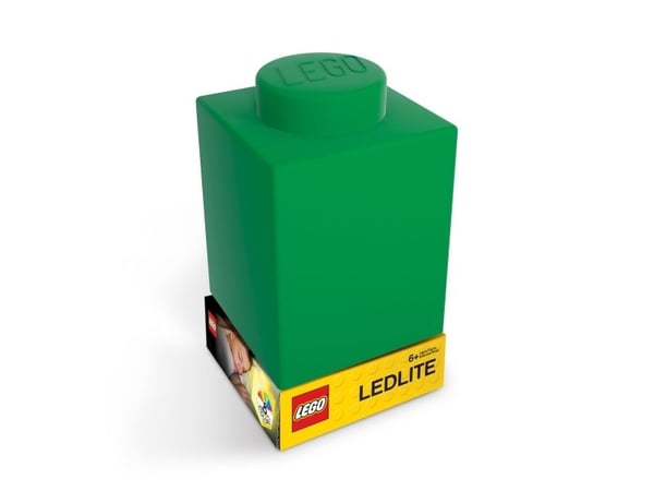 LEGO Classic Silicone Brick night light with LEDlite - Green