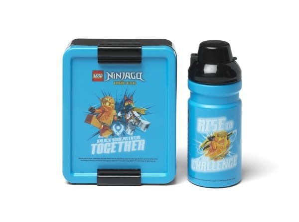 Room Copenhagen LEGO lunchboks-sett Ninjago Classic blå/svart 2 deler med (40581741)
