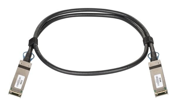 D-Link - 100GBase direct attach kaapeli - QSFP28 - QSFP28 - passiivinen - musta