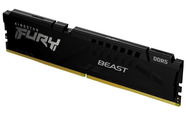 Kingston FURY Beast - DDR5 - modul - 16 GB - DIMM 288-pin - 6800 MHz / PC5-54400 - CL34 - 1.4 V - ej buffrad - on-die ECC - svart