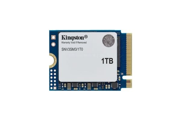 Kingston NV3 - SSD - 1 TB - inbyggd - M.2 2230 - PCIe 4.0 x4 (NVMe)