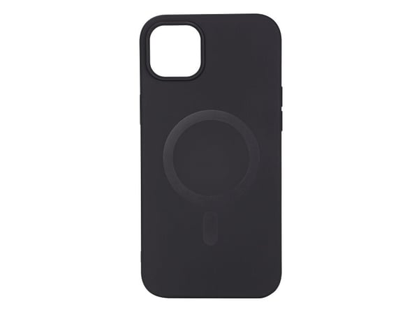 iPhone 14 Plus Silicone Mag back cover, Black
