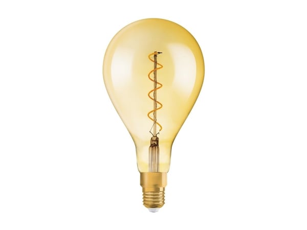 OSRAM Vintage 1906 - LED hehkulamppu - muoto: pallo - E27 - 5 W (vastaa 28 W) - luokka G - lämmin mukavuusvalo - 2000 K