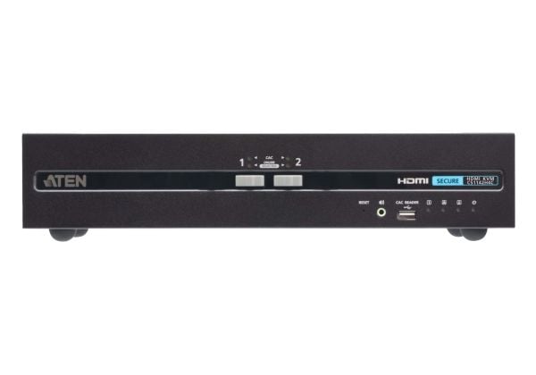 ATEN CS1142H4C, 3840 x 2160 pikseliä, 4K Ultra HD, 5,4 W, Musta