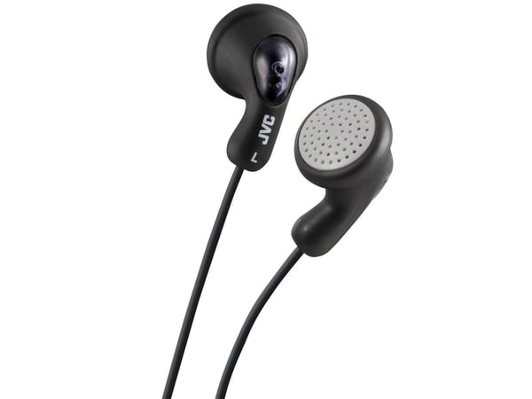 JVC HA-F14, Koblet med ledninger (ikke trådløs), Musikk, 16 - 20000 Hz, 17,1 g, Hodetelefoner, Sort