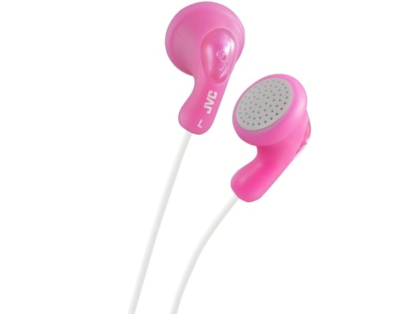 JVC HA-F14 Gumy phones - Ørepropper - ørepropp - kablet - 3,5 mm jakk - ferskenrosa