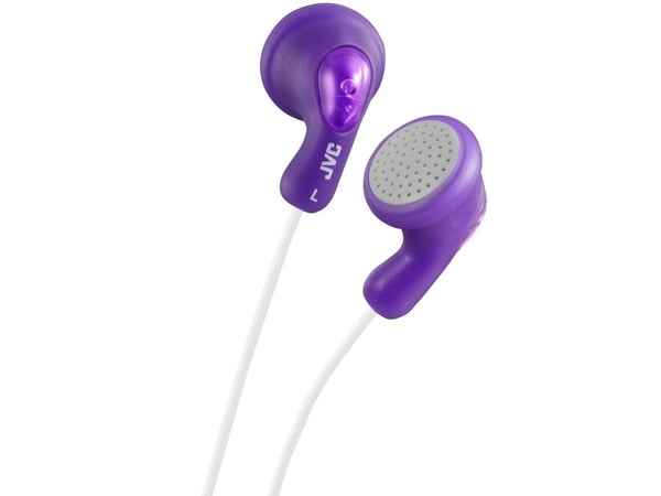 JVC HA-F14, Koblet med ledninger (ikke trådløs), 16 - 20000 Hz, Musikk, 17,1 g, Hodetelefoner, Fiolett