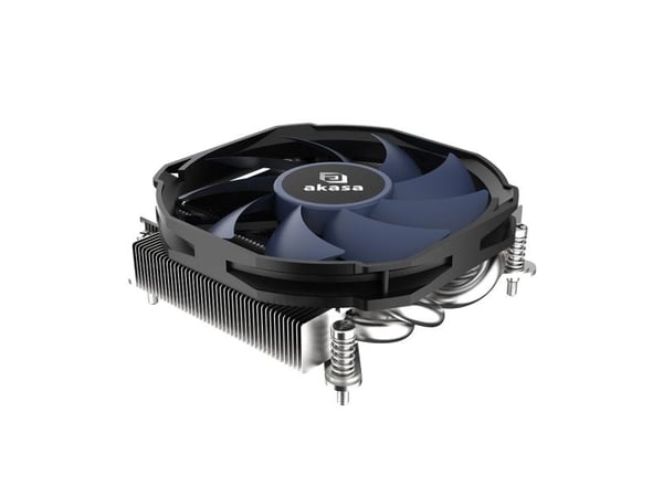 Akasa ALUCIA H4i, Luftkjøler, 9,2 cm, 800 RPM, 3600 RPM, Sort