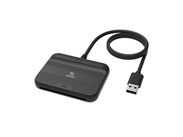 Akasa AKASA kortinlukija AK-CR-14BK, ulkoinen, USB