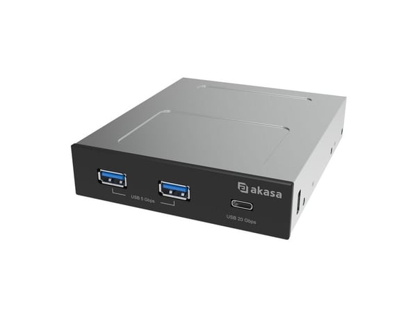 Akasa AK-ICR-36, Universell, Frontpanel, Sort, 3.5", 1 stykker