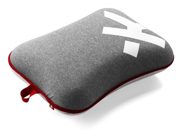 Skross Travel Pillow, Grå, Voksne, Unisex, Polyurethan, Ull/Polyester, Bus, Bil, Flyreiser
