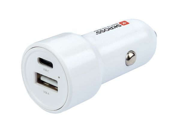 Skross SKCHCA0365WPDCN, Automatisk, Cigartenner/lighter, 5 V, Hvit