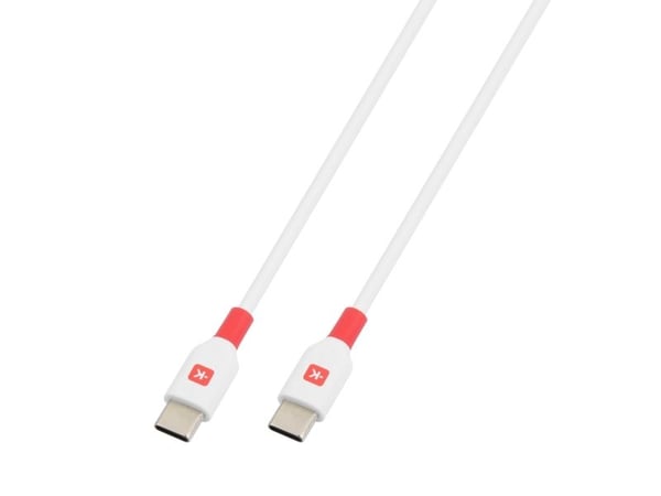 Skross SKCA0020C-C200CN, 2 m, USB C, USB C, USB 2.0, Hvit