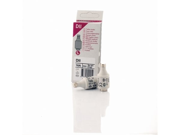 Diazed DII sulake 16A, 5 kpl.