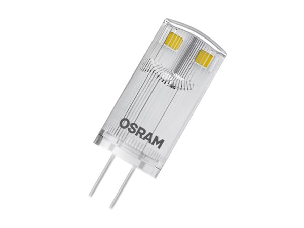 OSRAM HOMELIGHTING LED-lampe 4058075449985 EEK F G4 specialsett 0,9 W = 10 W varm hvit Ø 12 x 33 mm 3 stk