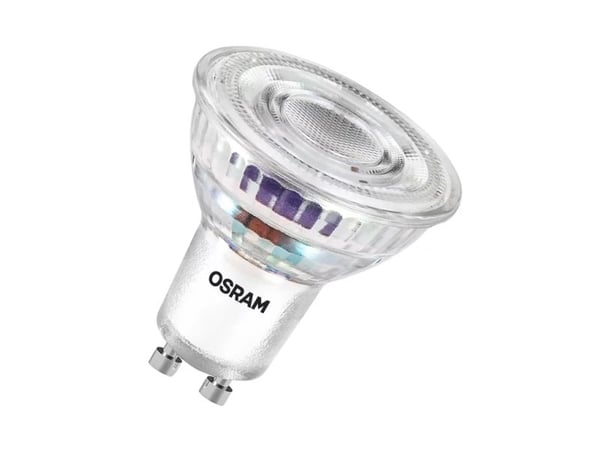 OSRAM HOMELIGHTING LED-reflektorlampe GU10 2 W = 50 W EEK A (A - G) varm hvit (Ø x H) 50 mm x 50 mm, 2 stk