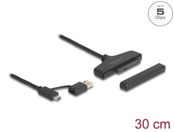 Delock - Diskkontroller - 2.5" - SATA 6Gb/s - USB 3.2 (Gen 1)
