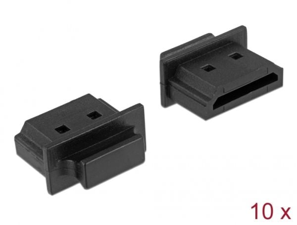 DeLOCK 64029, HDMI A, Sort, Polyethylen (PE), 11,8 mm, 15,1 mm, 7,2 mm