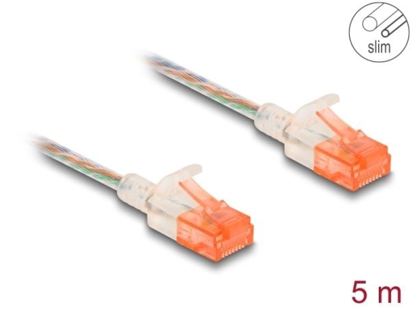 DeLOCK 80356, 5 m, Cat6a, U/UTP (UTP), RJ-45, RJ-45, RJ-45