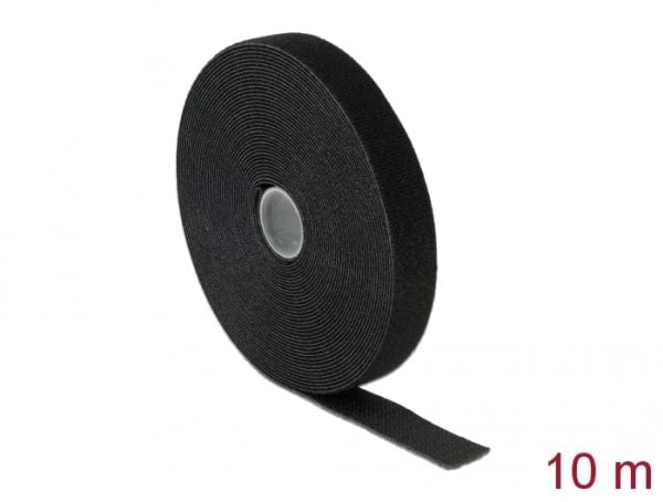 DeLOCK 18716, Musta, 20 mm, 10 m, 1 kpl