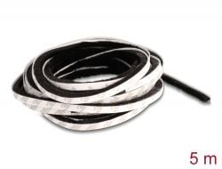 DeLOCK 66893, Dør, Vindu, Sort, Plast, 8 mm, 5 m