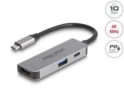 Delock - Telakointiasema - USB-C / Thunderbolt 3 / Thunderbolt 4 - HDMI