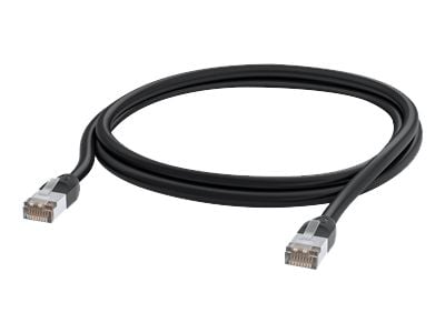 Ubiquiti UISP - Koblingskabel - RJ-45 (hann) til RJ-45 (hann) - 1 m - 6 mm - STP - CAT 5/5e - formstøpt, utendørs, robust - svart