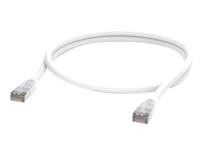 Ubiquiti UniFi - Patch-kabel - RJ-45 (hane) till RJ-45 (hane) - 1 m - 6 mm - STP - CAT 5/5e - formpressad, utomhus, robust - vit