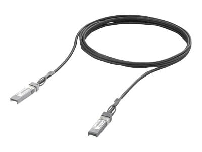 Ubiquiti - Direkte 25GBase-koblingskabel - SFP+ til SFP+ - 4.1 mm - passiv - svart