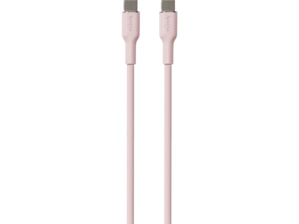 PURO PUUSBCUSBCICONROSE, 1,5 m, USB C, USB C, USB 3.2 Gen 1 (3.1 Gen 1), Rosa