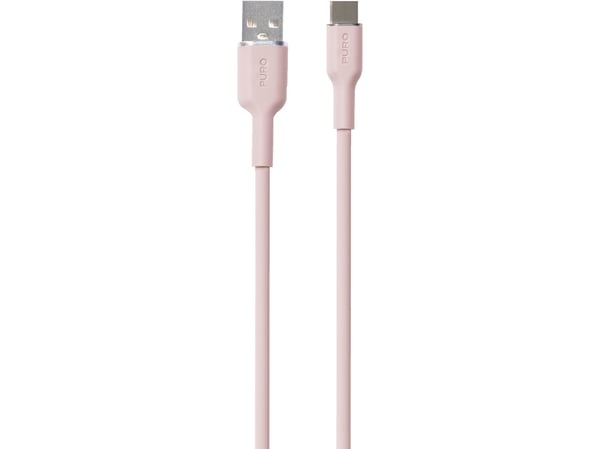 PURO PUUSBCICONROSE, 1,5 m, USB A, USB C, USB 3.2 Gen 1 (3.1 Gen 1), Rosa