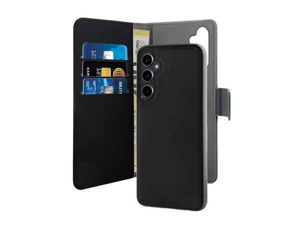 PURO Wallet Detachable, Folio, Samsung, Galaxy S23 FE, 16,3 cm (6.4"), Sort