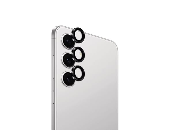 PURO PUSDGLS25TR, Samsung, Galaxy S25, Støvtett, Slagbestandig, Ripebestandig, Sjokkresistent, Sort, Gjennomsiktig, 3 stykker