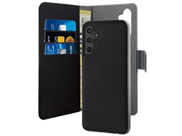 PURO Wallet Detachable, Folio, Samsung, Galaxy A14 4G, Galaxy A14 5G, 16,8 cm (6.6"), Sort