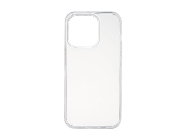 iPhone 15 Pro TPU bakskal transparent iPhone 15 Pro TPU bakskal transparent