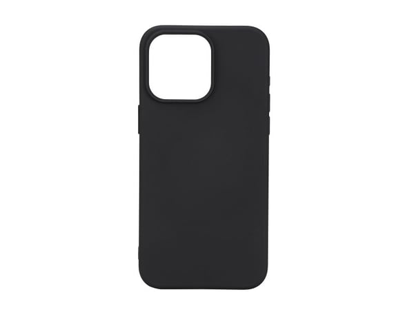 iPhone 15 Pro Max resirkulert silikondeksel bak, sort